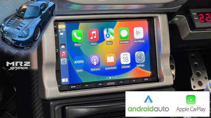 ATOTO F7 XE // FULL In Depth Review and INSTALL // APPLE CARPLAY ANDROID  AUTO Universal Car Stereo 