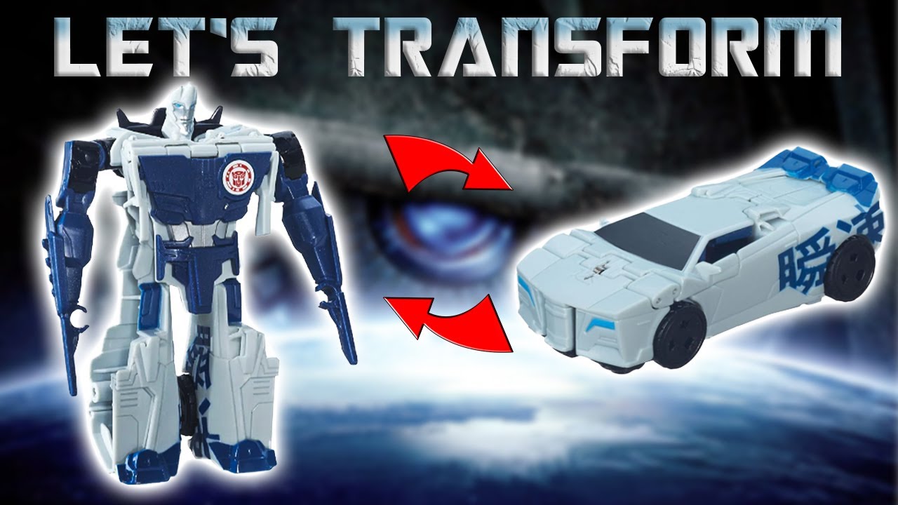 LET'S TRANSFORM | Blizzard Strike Sideswipe | Transformers RID | One ...