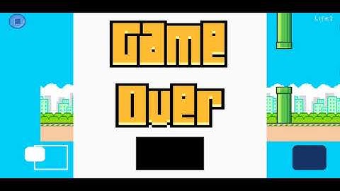 Pocket Game Developer - Flappy Bird (But backwards)