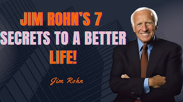 7 WAYS TO TRANSFORM OUR LIFE STRATING TODAY || JIM ROHN MOTIVATIONAL SPEECH
