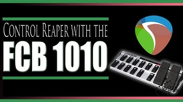 How to Control Reaper with the FCB 1010 midi foot controller (step by step tutorial)