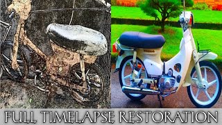 FULL RESTORATION • 1981 Honda SuperCub C700 Abandoned - Full TimeLapse