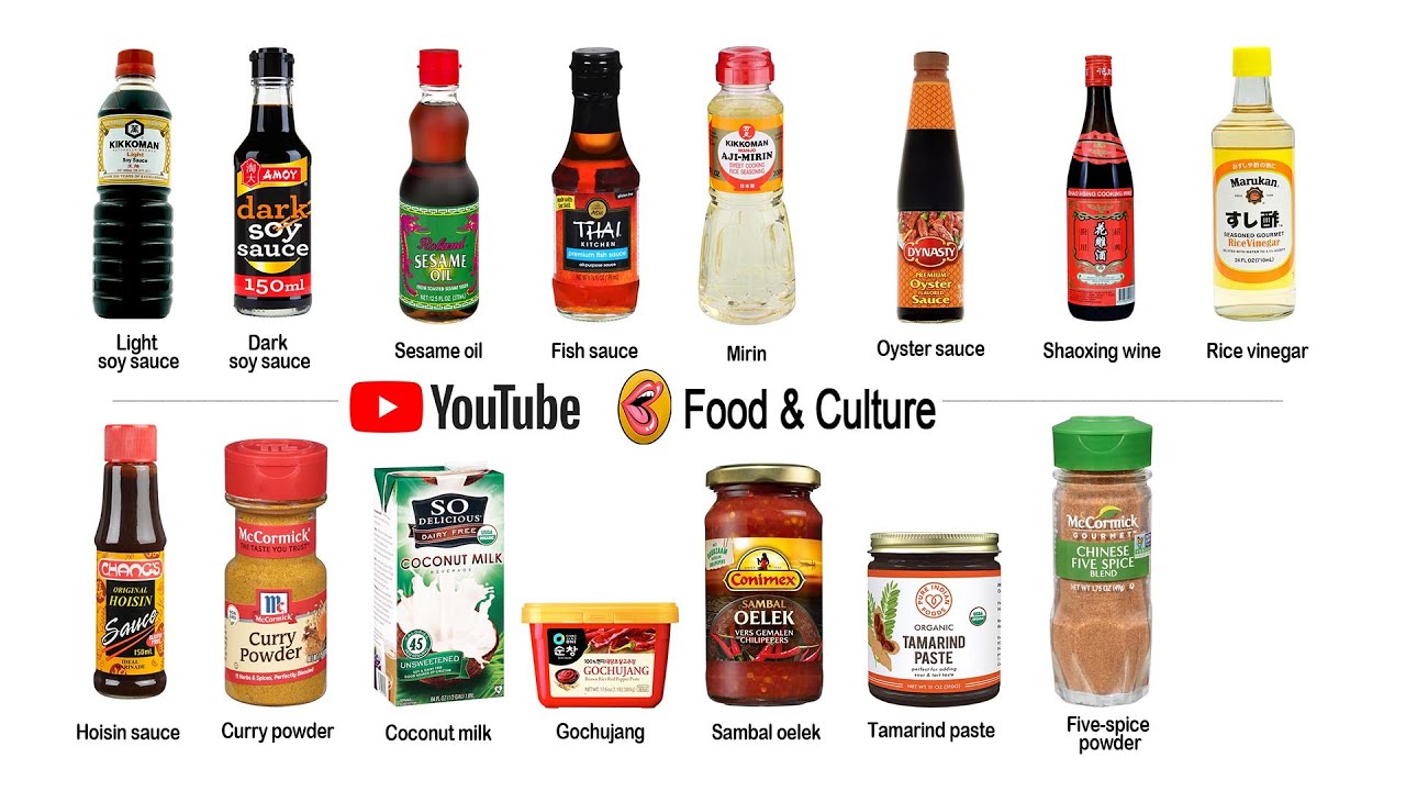 Exploring the Flavors of Asia "The 15 most commonly used seasonings in