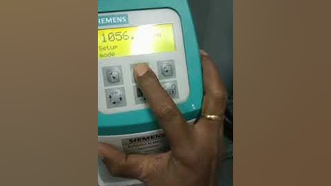 Siemens Flowmeter MAG 5000