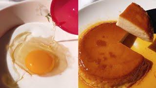 Silky Smooth Flan With 1 Egg