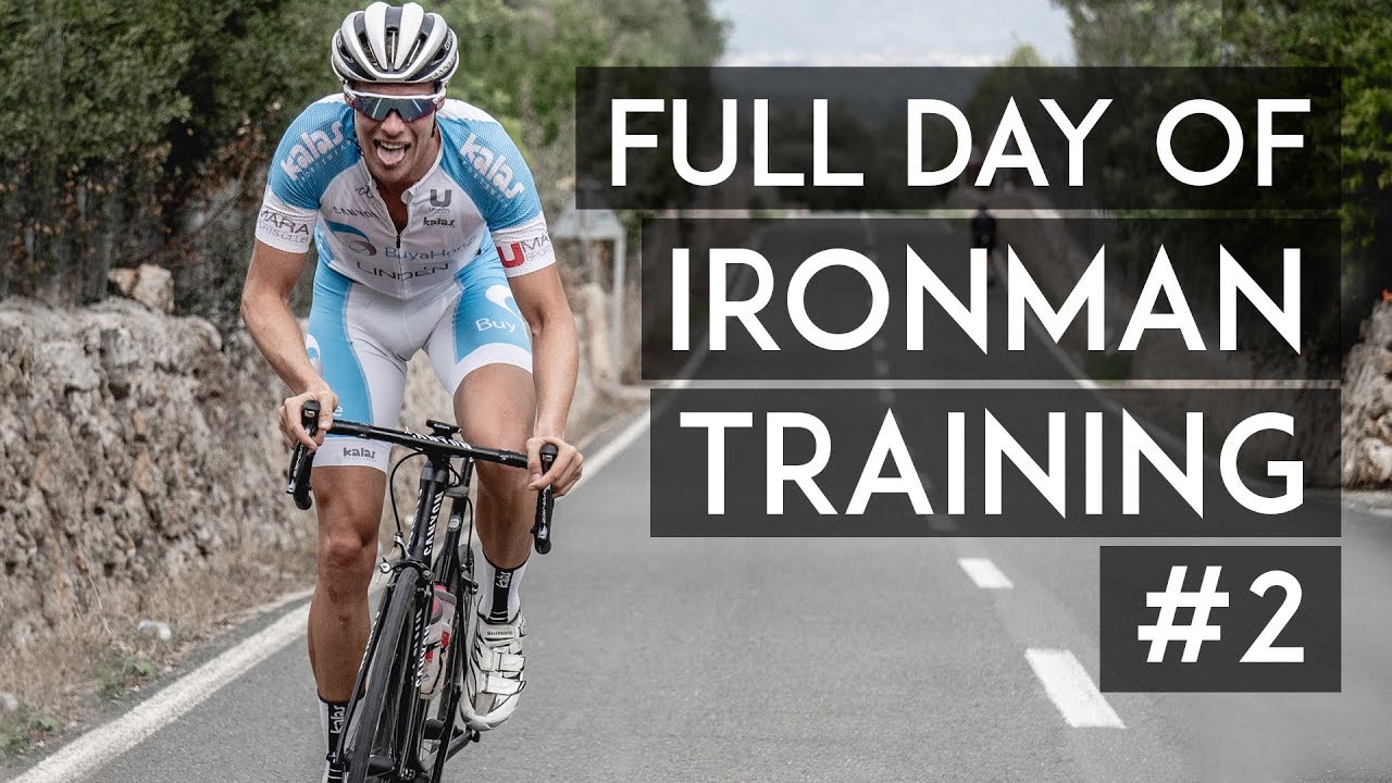 Full day of Ironman Triathlon Training #2 | Pro Triathlete in Mallorca ...