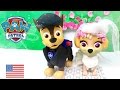 Paw Patrol Chase and Skye get married Full episode Wedding Day in Love Kiss