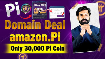 Pi Domain Deal, amazon.pi domain only in 30,000 Pi Coin | Pi Network Update, Crypto News | Albarizon