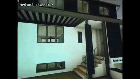 MVL Architects Contemporary House Refurbishment Surrey BIM model