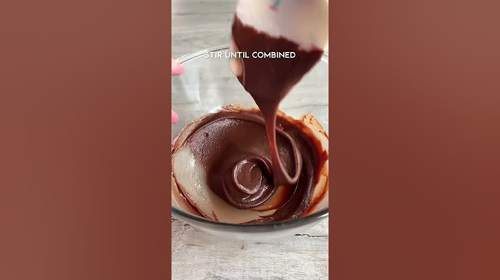 5-minute microwave brownies! Tutorial