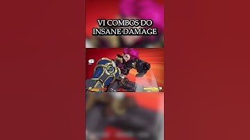 EVEN BASIC VI COMBOS DO GREAT DAMAGE! #2xko #leagueoflegends #vi #arcane