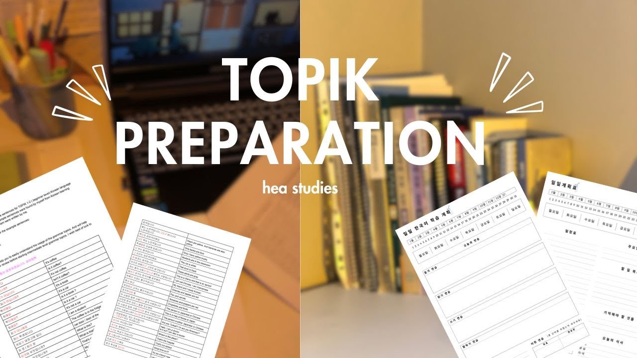My TOPIK Preparation 📒 #topik #topikexam #topikguide #topikpreparation