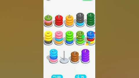 Level-713 in color hoop stack