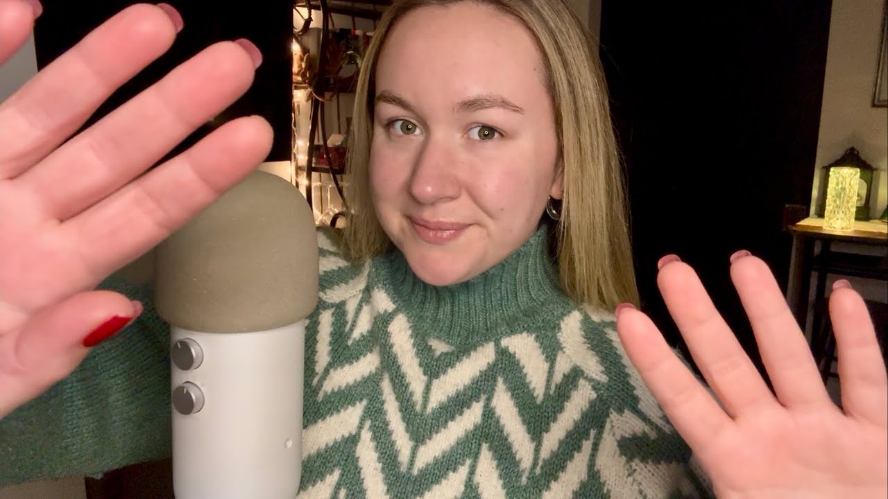 ASMR to start your New Years off right 🥂✨💛 (hand movements, positive affirmations, etc!) 