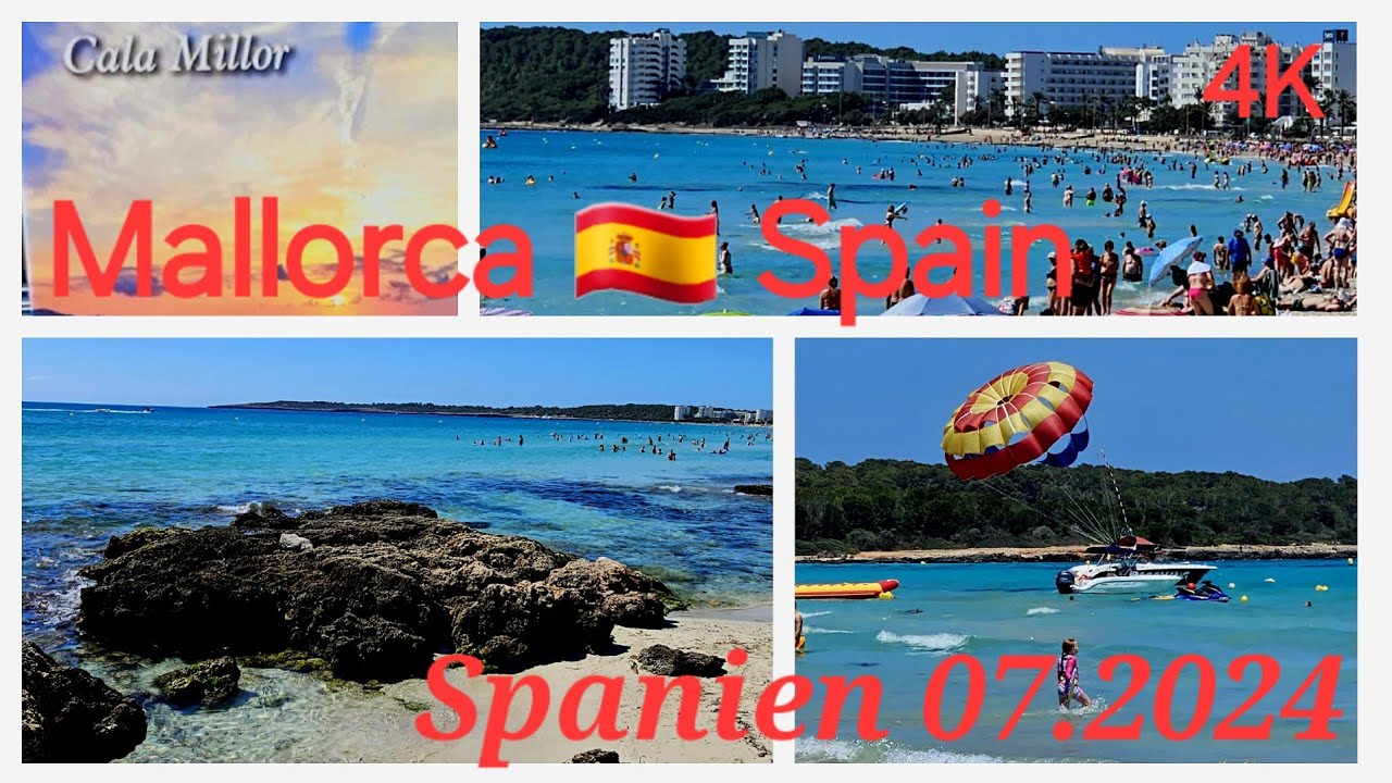 Mallorca 🇪🇦 Cala Millor#walkingtour#spain #españa#spanien#majorka#holi#travel#shorts #vacation#fun