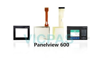 How to select Touch Screen For Allen Bradley Panelview 600 2711-B6C1 2711-T6C1L1 Repair With Keypad.