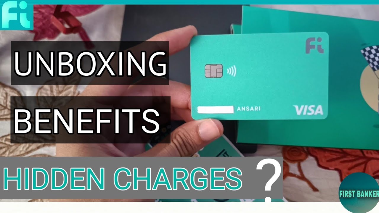 Fi (फाई) Money Debit card Unboxing Best Credit