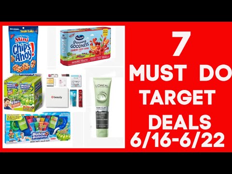 7 Must Do Target Deals 6/16-6/22/2019 | $.44 Nabisco Snacks!