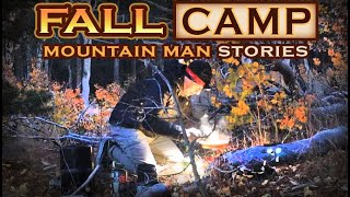 SIERRA Mountains SOLO Camp | John Colter's HELL | Steak Dinner | FALL Foliage