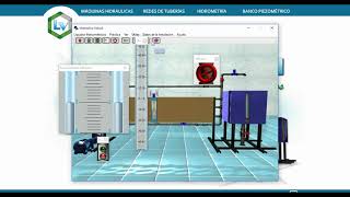 Multilab Virtual 6 - Práctica de perdidas en tuberías simples.