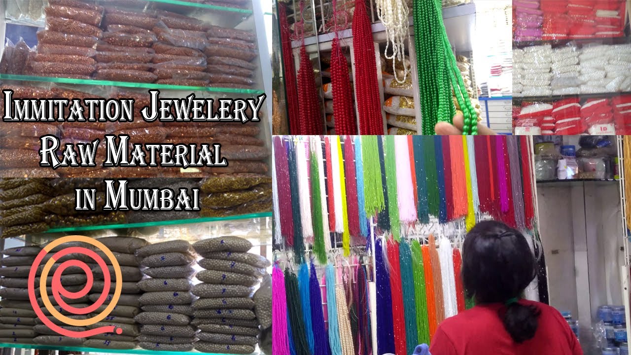 Imitation jewellery wholesale market in mumbai Malad Vlog PQP55