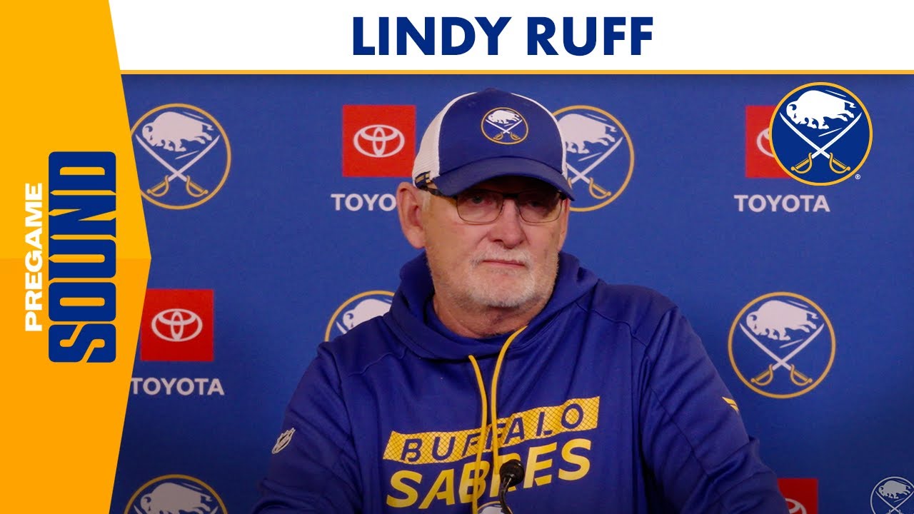 Tage thompson back in the buffalo sabres lineup lindy ruff pregame