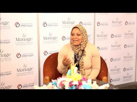 Interview with HODA REYAD FURNISHING for Cairo International Wedding Show - LE MARIAGE 2015