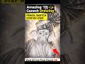 “Realistic Lord Ganesha Drawing 😍 | Step by Step Pencil Sketch ✏️ # ytshorts #viralshorts
