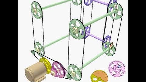 1559   Drive for car movable trivision billboards