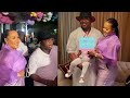 Oba Elegushi & His Beautiful Queen, Olori Hadiza Celebrate Their Princess,Khadijah 1st Year Birthday