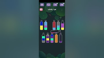 Water Sort Puzzle Game Level 139 | Water Sort Puzzle | Color Sorting Game | Gaming Shortcuts |
