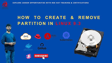 How to Create and Delete Partitions Easily on RHEL 9.3 || Linux Partition Create and Delete