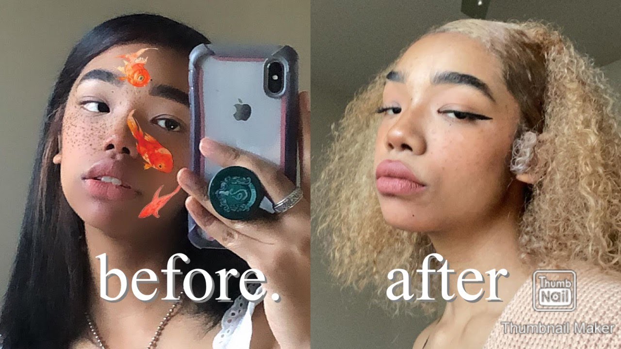 bleaching my jet black hair at home YouTube