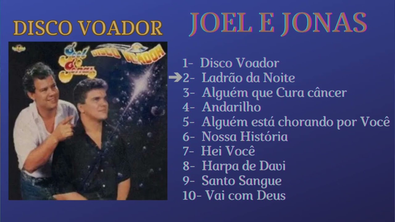 Joel e Jonas  DISCO VOADOR  Lp Completo