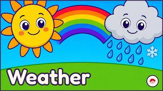 Weather Song for Kids | What Is the Weather Today? | A Rainbow Shines for You screenshot 4