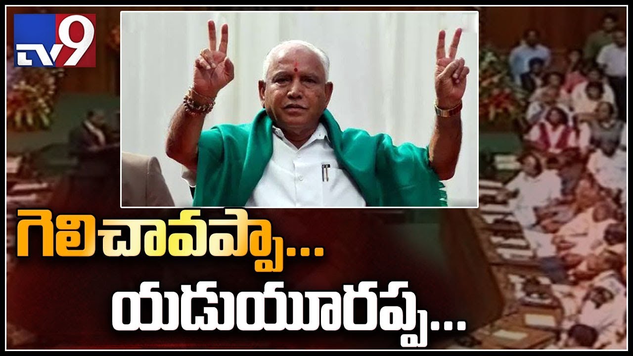 Yediyurappa wins Floor Test with 106 MLA votes  - TV9