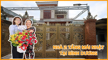 [Thăm Nhà] Ngôi Nhà Mái Nhật 2 Tầng Tại Bình Dương Của Anh Phong Chị Anh