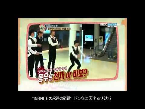 【121010】週刊アイドル　まぬけアイドル　INFINITE　日本語字幕