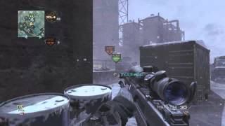 MW3 - Quick Scope Through Wall/Bomb (SnD)