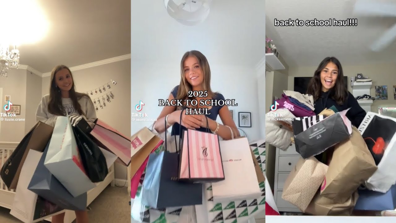 MASSIVE BACK TO SCHOOL HAUL COMPILATION!! *part 1* #backtoschool #haul