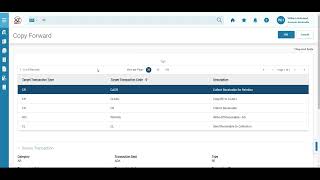 Create a Referral to Collection Agency Transaction Using Copy Forward