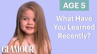 70 People Ages 575 Answer: What Have You Learned Recently? | Glamour