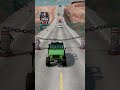 Cars vs Chain &amp; Downhill Road - BeamNG.drive
