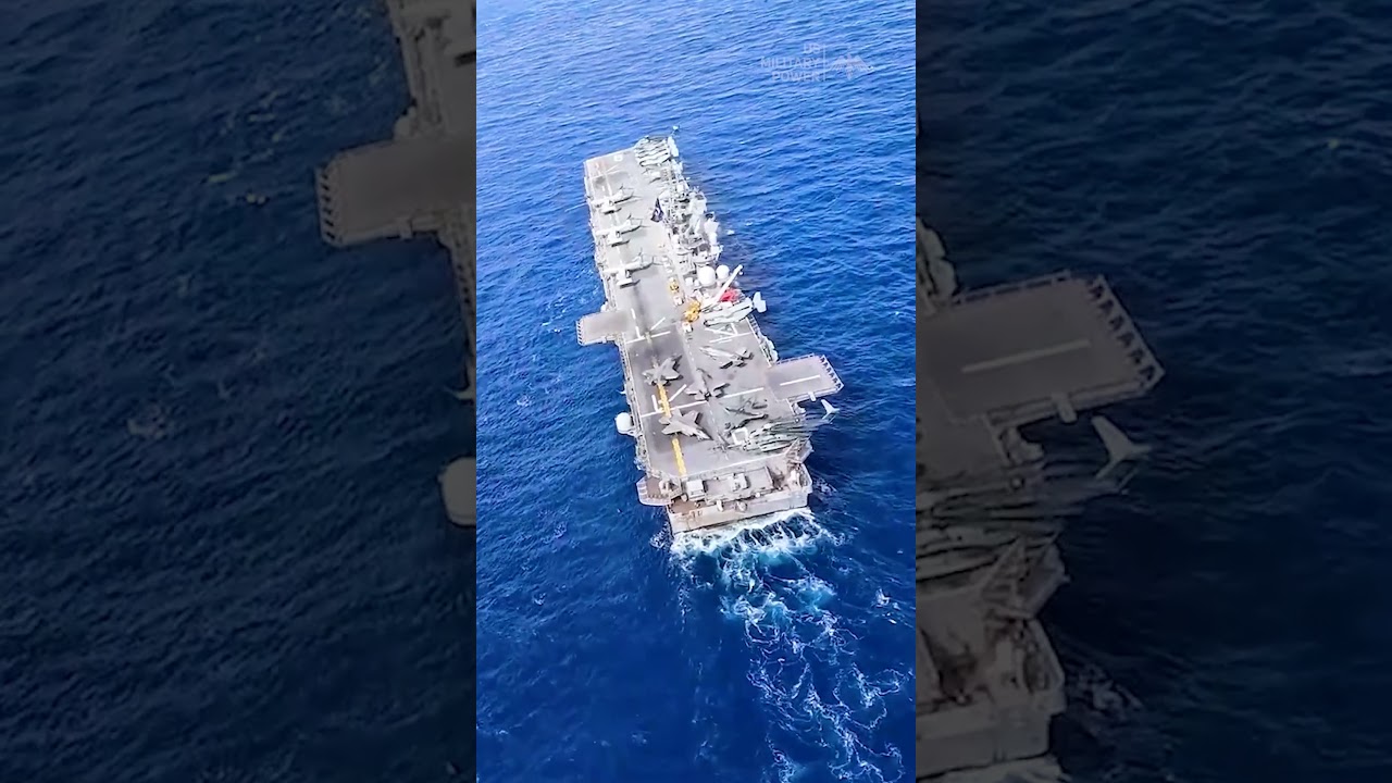 The Warship That Launches Jets Without Catapults