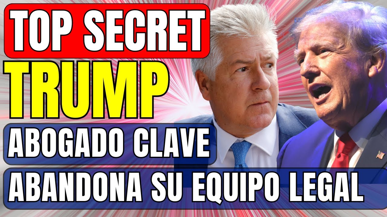 BOMBAZO!!! EVAN CORCORAN RENUNCIA AL EQUIPO LEGAL DE TRUMP Y PODRÍA SER TESTIGO DE CARGO CONTRA ÉL