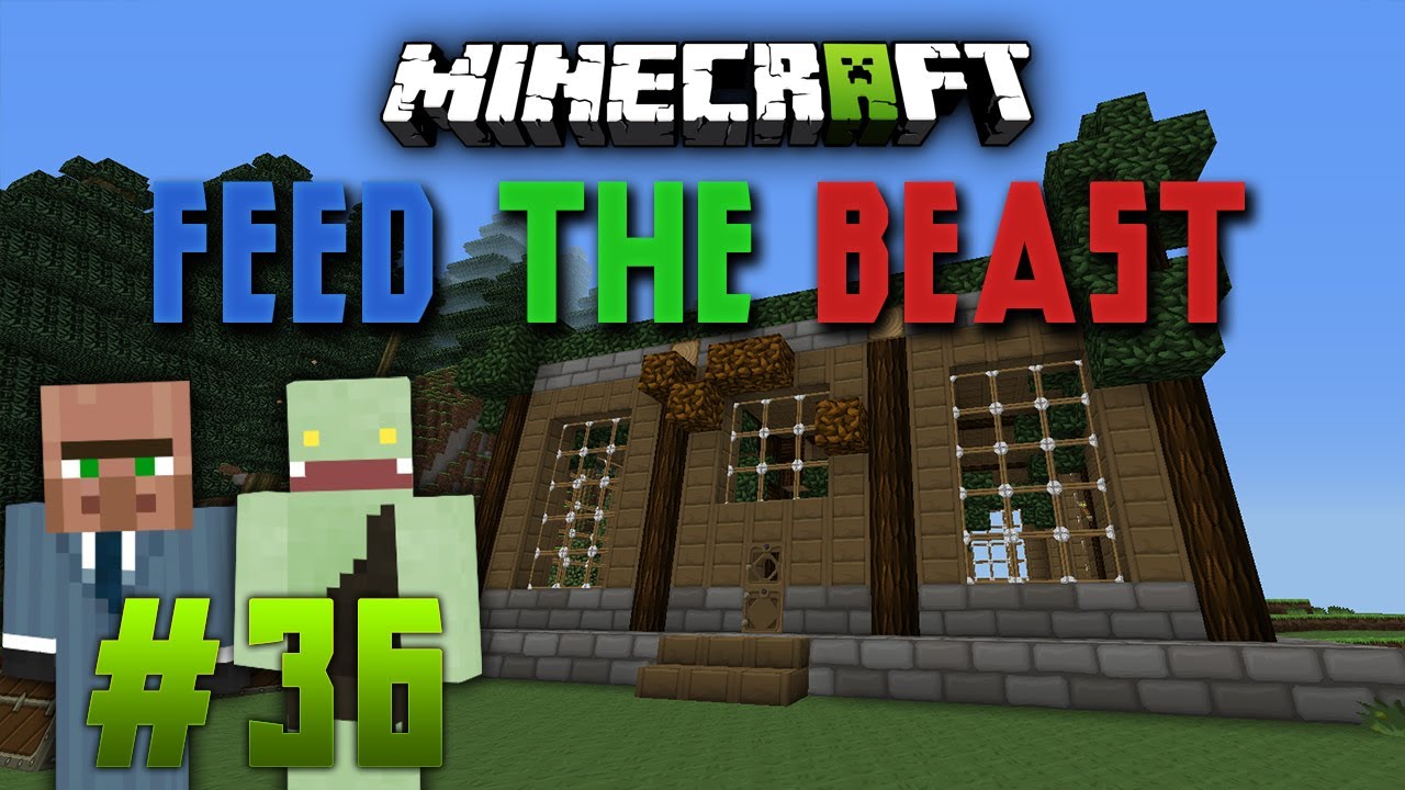 RUBBER BAUMSCHULE! - Minecraft: Feed The Beast #36 | ungespielt red power energy