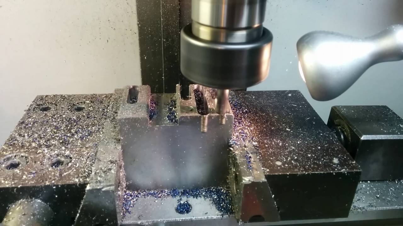 High Speed Milling Emco PCMill TekNoMotor electrospindle