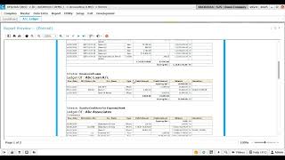 XFAClick  ACCOUNTING SOFTWARE - HOW TO VIEW PRINT LEDGER OUTST REPORTS