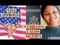 Approved k1 visa interview 2019 at the US Embassy Lagos State Nigeria.