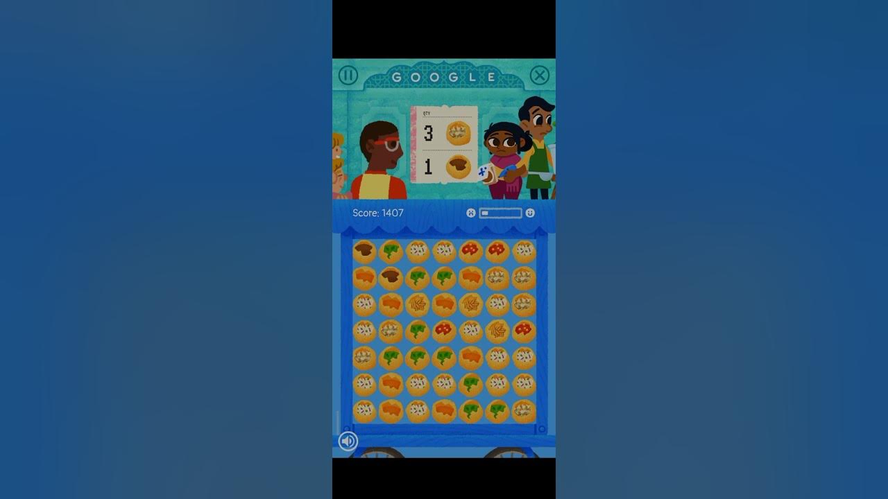 Doodle do dia: jogo do Google homenageia Pani Puri, lanche de rua